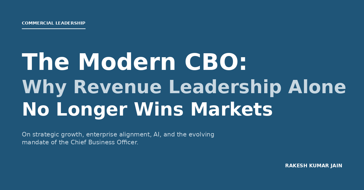 Chief Business Officer
